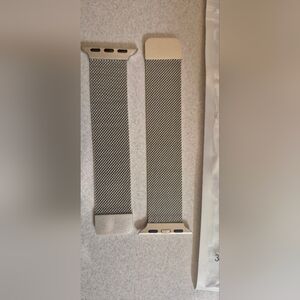 Silver Mesh Watch Band, Unisex APPLE WATCH STRAP